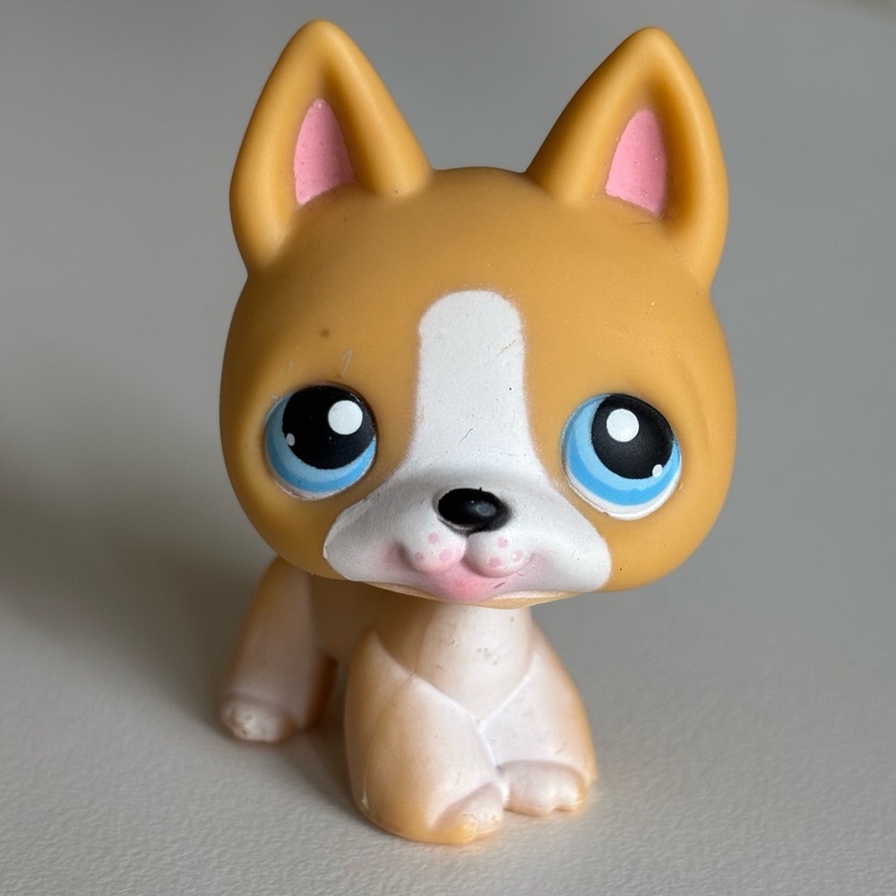 LPS Littlest Pet Shop no number German shepherd dog - RARE promo pet!